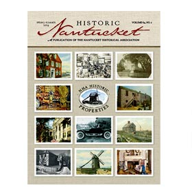 Historic Nantucket magazine, spring 2014.