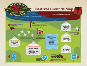 Cranberry Festival Grounds Map