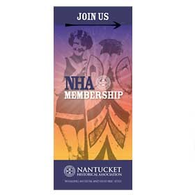 Nantucket Historical Association membership brochure