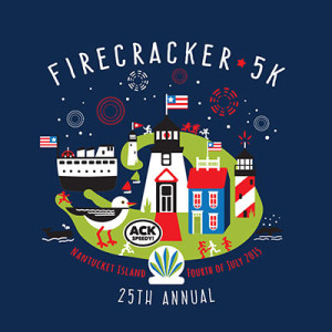 Firecracker 5K shirt graphic