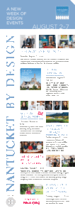 Nantucket By Design event poster