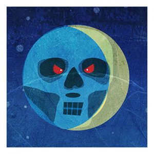 Skull Mask of the Alien Moon by Eric Bourland