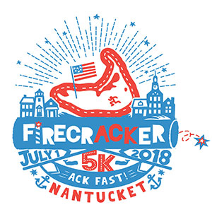 Firecracker 5k Race TShirt Graphic